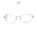 Gọng Kính Oval Nữ Kim Loại - Yoon CHL-248 Y475