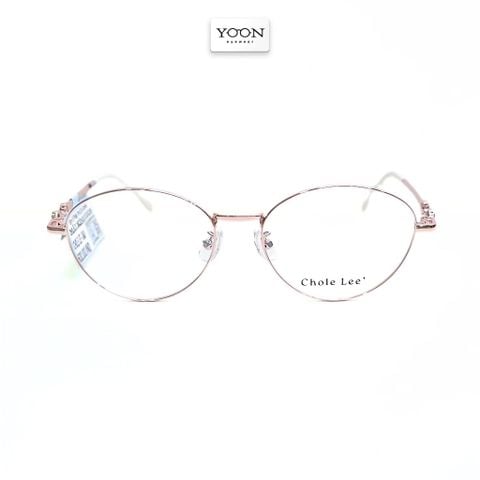 Gọng Kính Oval Nữ Kim Loại - Yoon CHL-248 Y475