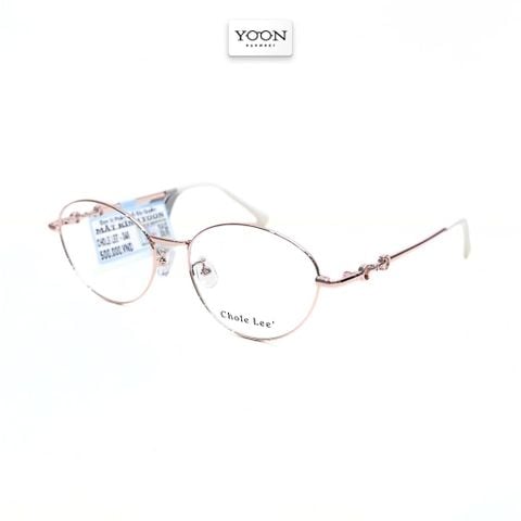Gọng Kính Oval Nữ Kim Loại - Yoon CHL-248 Y475