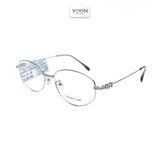 Gọng Kính Oval Nữ Kim Loại - Yoon CHL-250 Y474