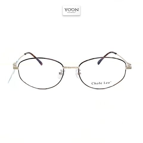 Gọng Kính Oval Nữ Kim Loại - Yoon CHL-250 Y474