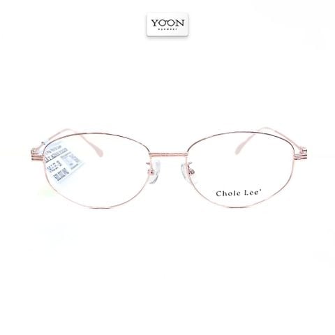 Gọng Kính Oval Nữ Kim Loại - Yoon CHL-250 Y474