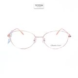 Gọng Kính Oval Nữ Kim Loại - Yoon CHL-252 Y473
