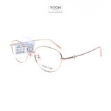 Gọng Kính Oval Nữ Kim Loại - Yoon CHL-252 Y473