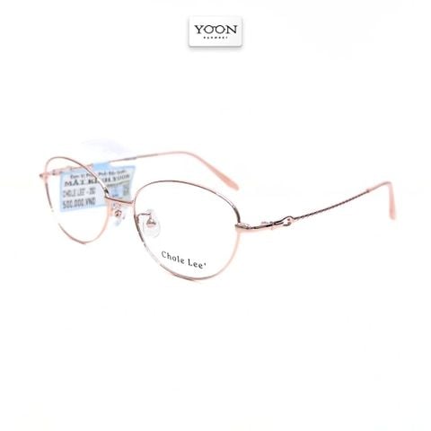 Gọng Kính Oval Nữ Kim Loại - Yoon CHL-252 Y473