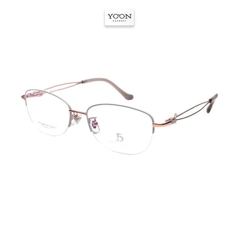 Gọng Kính Nửa Viền Nữ Titanium - Yoon F-11598 Y426