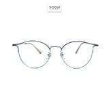 Gọng Kính Mắt Mèo Nữ Kim Loại - Yoon F99057 Y355