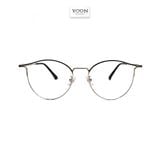 Gọng Kính Mắt Mèo Nữ Kim Loại - Yoon F99057 Y355