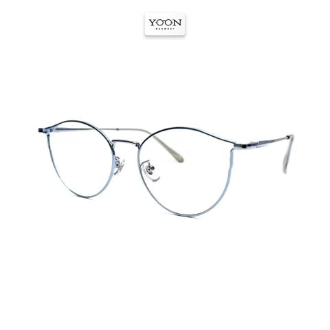 Gọng Kính Mắt Mèo Nữ Kim Loại - Yoon F99057 Y355