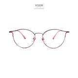 Gọng Kính Mắt Mèo Nữ Kim Loại - Yoon F99057 Y355