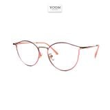Gọng Kính Mắt Mèo Nữ Kim Loại - Yoon F99057 Y355
