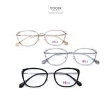 Gọng Kính Mắt Mèo Nữ Nhựa Kim Loại - Yoon H70829 Y305