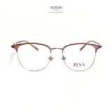 Gọng Kính Nửa Viền Nữ Nhựa Kim Loại - Yoon H70897 Y464
