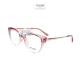 Gọng Kính Mắt Mèo Nữ Nhựa Kim Loại - Yoon HA00324 Y445