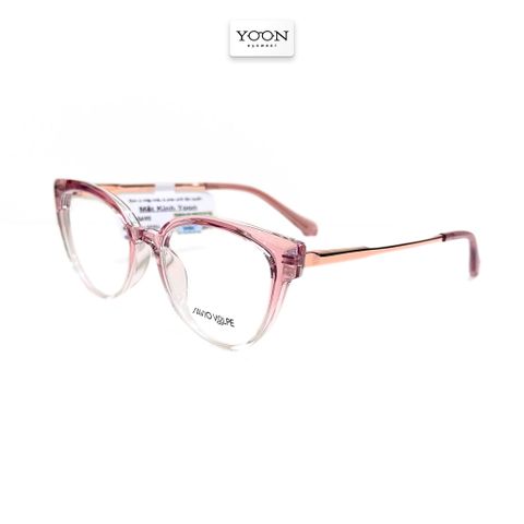 Gọng Kính Mắt Mèo Nữ Nhựa Kim Loại - Yoon HA00324 Y445