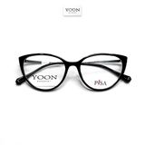 Gọng Kính Mắt Mèo Nữ Nhựa Kim Loại - Yoon HA00424 Y459