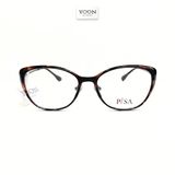 Gọng Kính Mắt Mèo Nữ Nhựa Kim Loại - Yoon HA00443 Y461