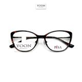 Gọng Kính Mắt Mèo Nữ Nhựa Kim Loại - Yoon HA00443 Y461