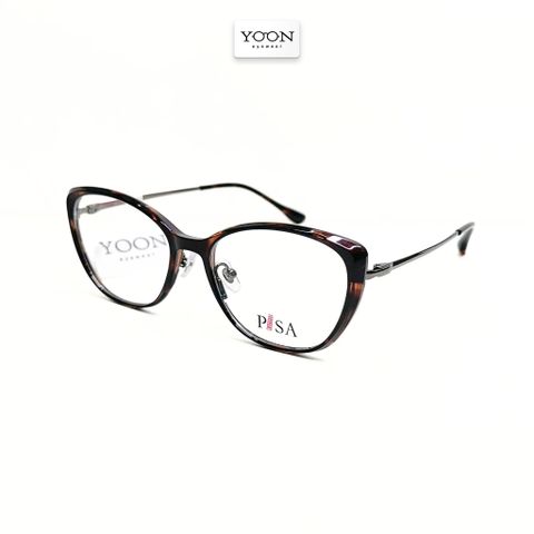 Gọng Kính Mắt Mèo Nữ Nhựa Kim Loại - Yoon HA00443 Y461