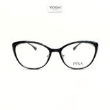 Gọng Kính Mắt Mèo Nữ Nhựa Kim Loại - Yoon HA00443 Y461