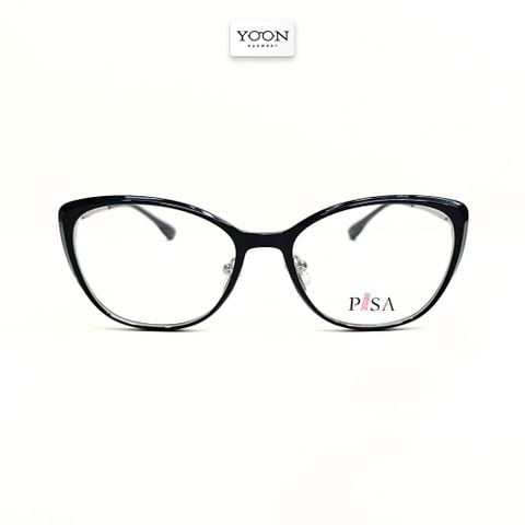 Gọng Kính Mắt Mèo Nữ Nhựa Kim Loại - Yoon HA00443 Y461
