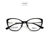 Gọng Kính Mắt Mèo Nữ Nhựa Kim Loại - Yoon HA00443 Y461