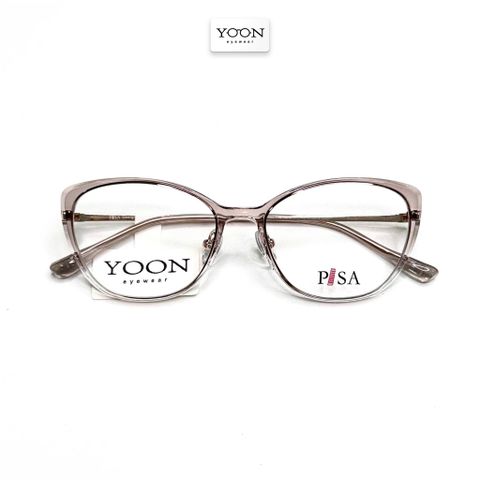 Gọng Kính Mắt Mèo Nữ Nhựa Kim Loại - Yoon HA00443 Y461