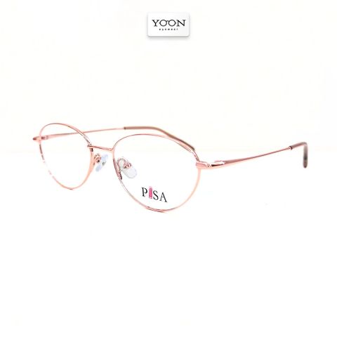Gọng Kính Oval Nữ Kim Loại - Yoon HA00464 Y476