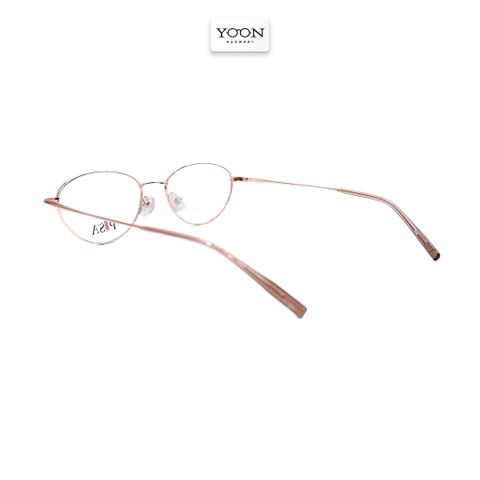 Gọng Kính Oval Nữ Kim Loại - Yoon HA00464 Y476