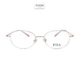 Gọng Kính Oval Nữ Kim Loại - Yoon HA62015 Y485