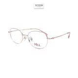 Gọng Kính Oval Nữ Kim Loại - Yoon HA62015 Y485