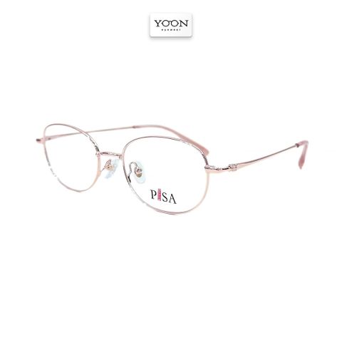 Gọng Kính Oval Nữ Kim Loại - Yoon HA62015 Y485