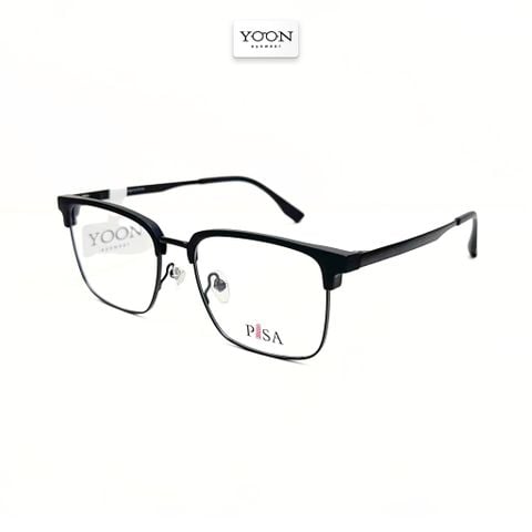 Gọng Kính Nửa Viền Unisex Nhựa Kim Loại - Yoon HA70806 Y463