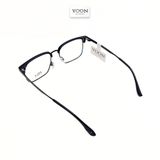 Gọng Kính Nửa Viền Unisex Nhựa Kim Loại - Yoon HA70806 Y463