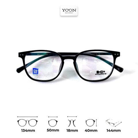 Gọng Kính Chữ Nhật Unisex Nhựa - Yoon HM87427 Y294