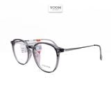 Gọng Kính Vuông Unisex Nhựa Titanium - Yoon M8136 Y446