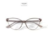 Gọng Kính Mắt Mèo Nữ Nhựa - Yoon QQ7017 Y297