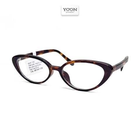 Gọng Kính Mắt Mèo Nữ Nhựa - Yoon QQ7058 Y435