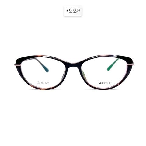 Gọng Kính Mắt Mèo Nữ Nhựa Titanium - Yoon S00352 Y417