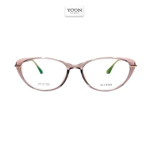 Gọng Kính Mắt Mèo Nữ Nhựa Titanium - Yoon S00352 Y417