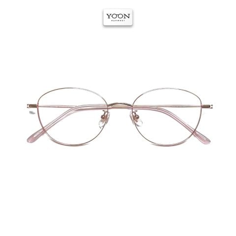 Gọng Kính Oval Nữ Titanium - Yoon S00555 Y421