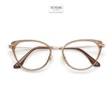 Gọng Kính Mắt Mèo Nữ Nhựa Kim Loại - Yoon S11916 Y221