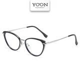 Gọng Kính Mắt Mèo Nữ Nhựa Kim Loại - Yoon S11916 Y221