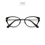 Gọng Kính Mắt Mèo Nữ Nhựa Kim Loại - Yoon S12008 Y286