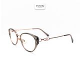 Gọng Kính Mắt Mèo Nữ Nhựa Kim Loại - Yoon S12008 Y286