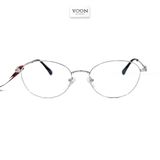 Gọng Kính Oval Nữ Kim Loại - Yoon S12035 Y493