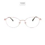Gọng Kính Oval Nữ Kim Loại - Yoon S12035 Y493