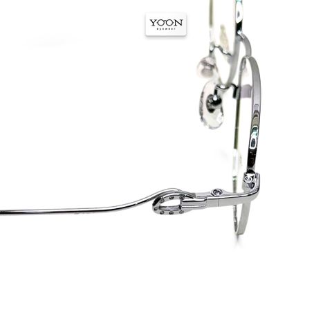 Gọng Kính Oval Nữ Kim Loại - Yoon S15526 Y373