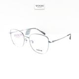 Gọng Kính Vuông Nữ Kim Loại - Yoon S40089 Y318