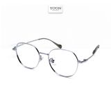 Gọng Kính Lục Giác Unisex Titanium - Yoon T35305 Y323